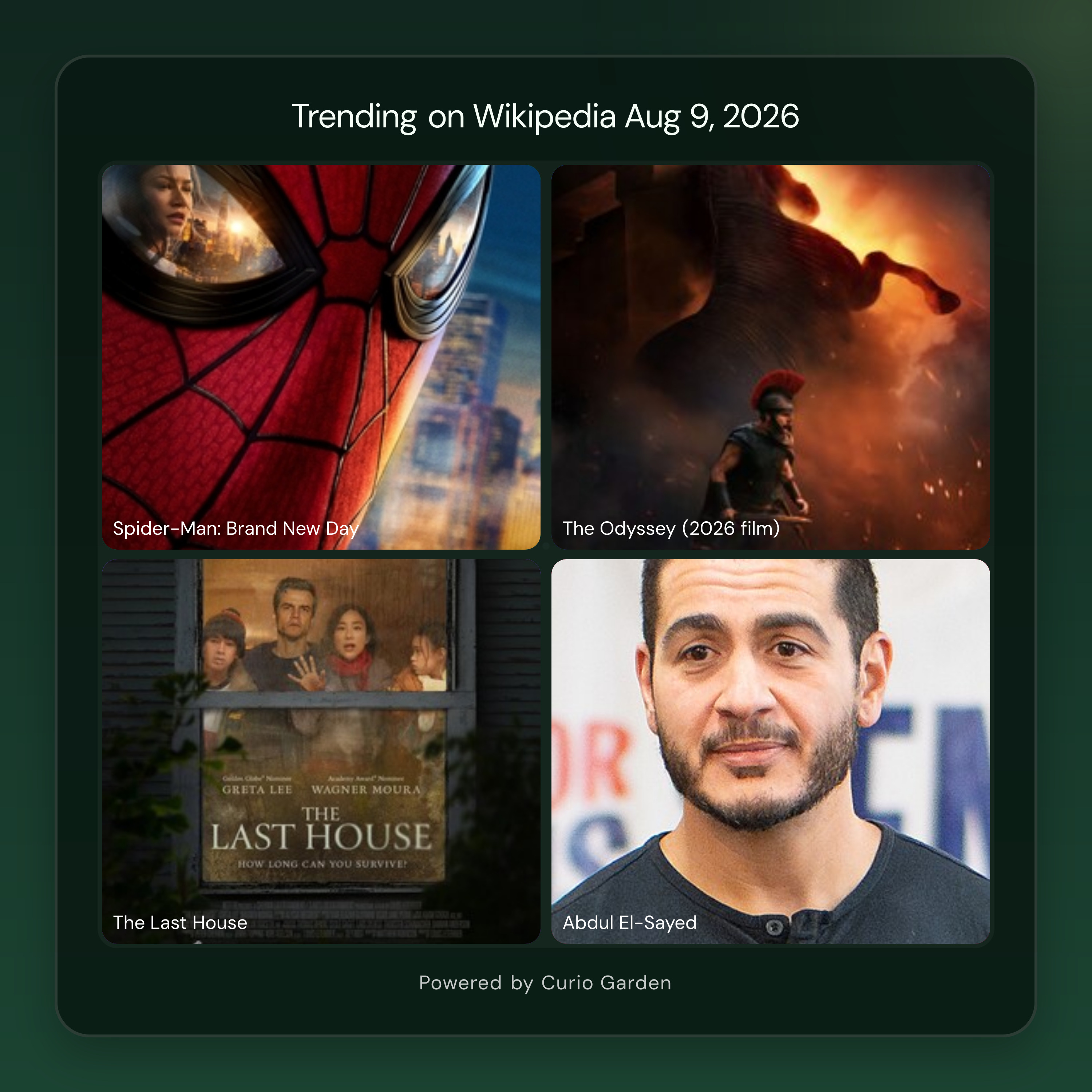 Artwork for Why These Wikipedia Articles Are Trending on August 9, 2026