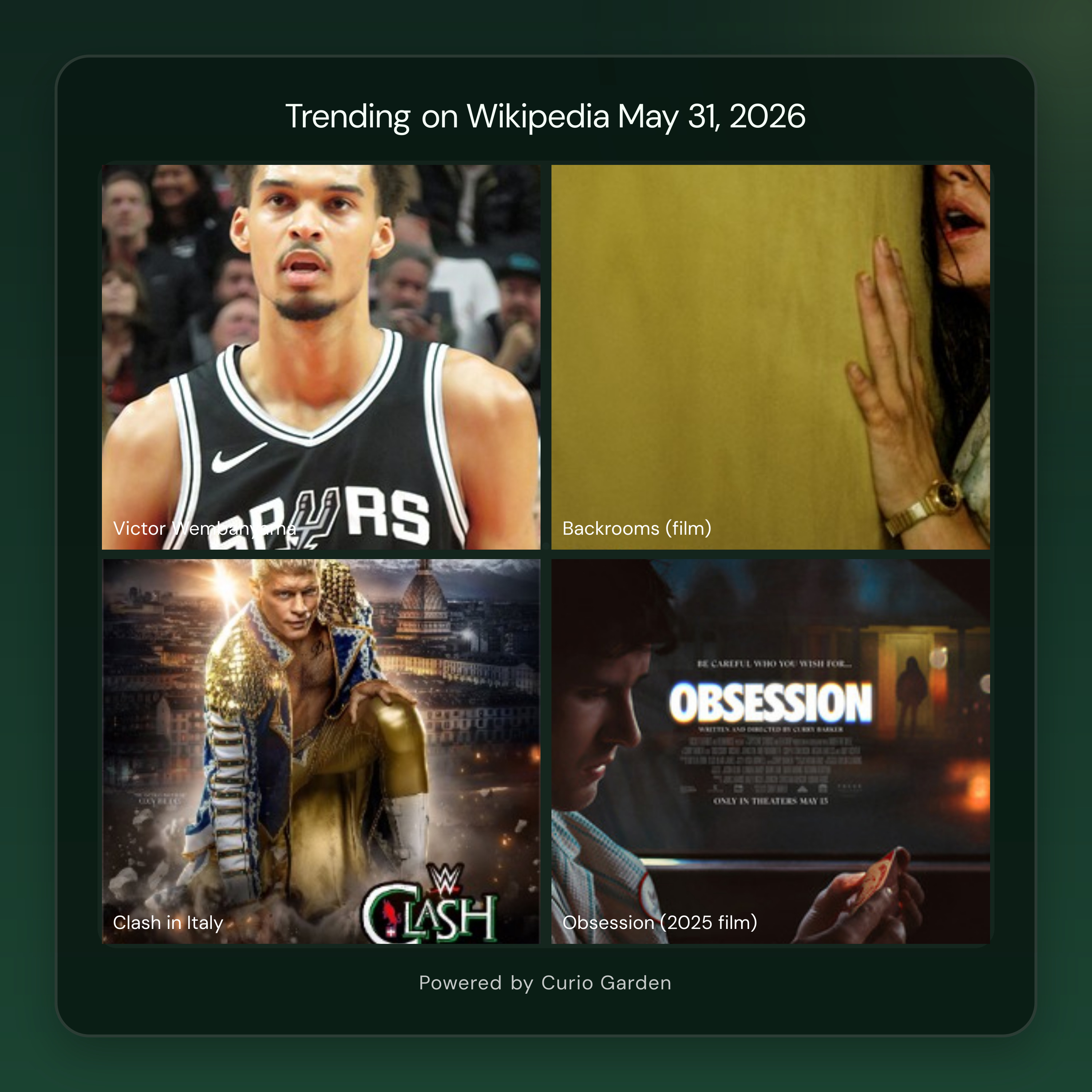 Artwork for NBA Finals Bound, Horror Box Office Records, and WWE's Italian Debut