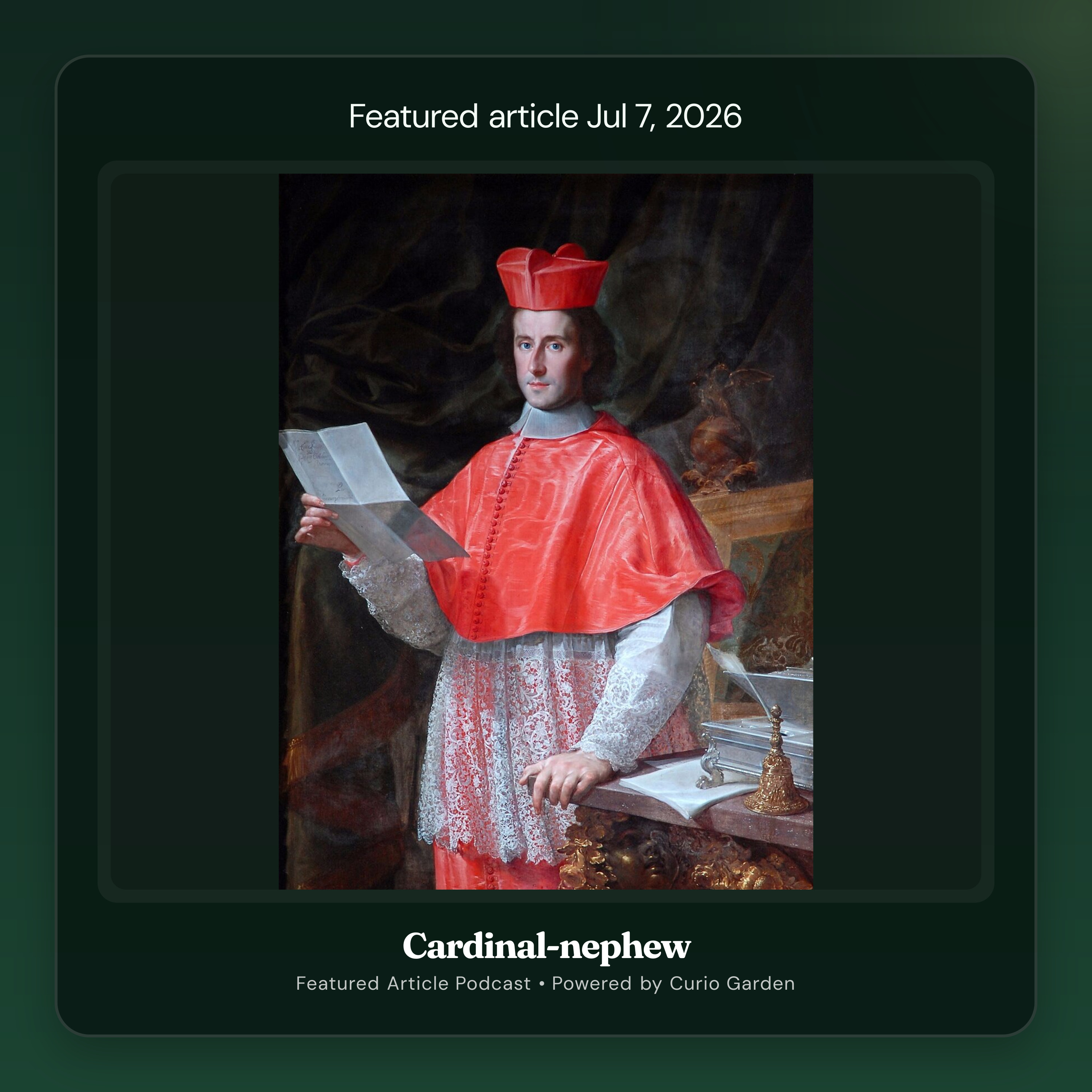 Artwork for Cardinal-nephew