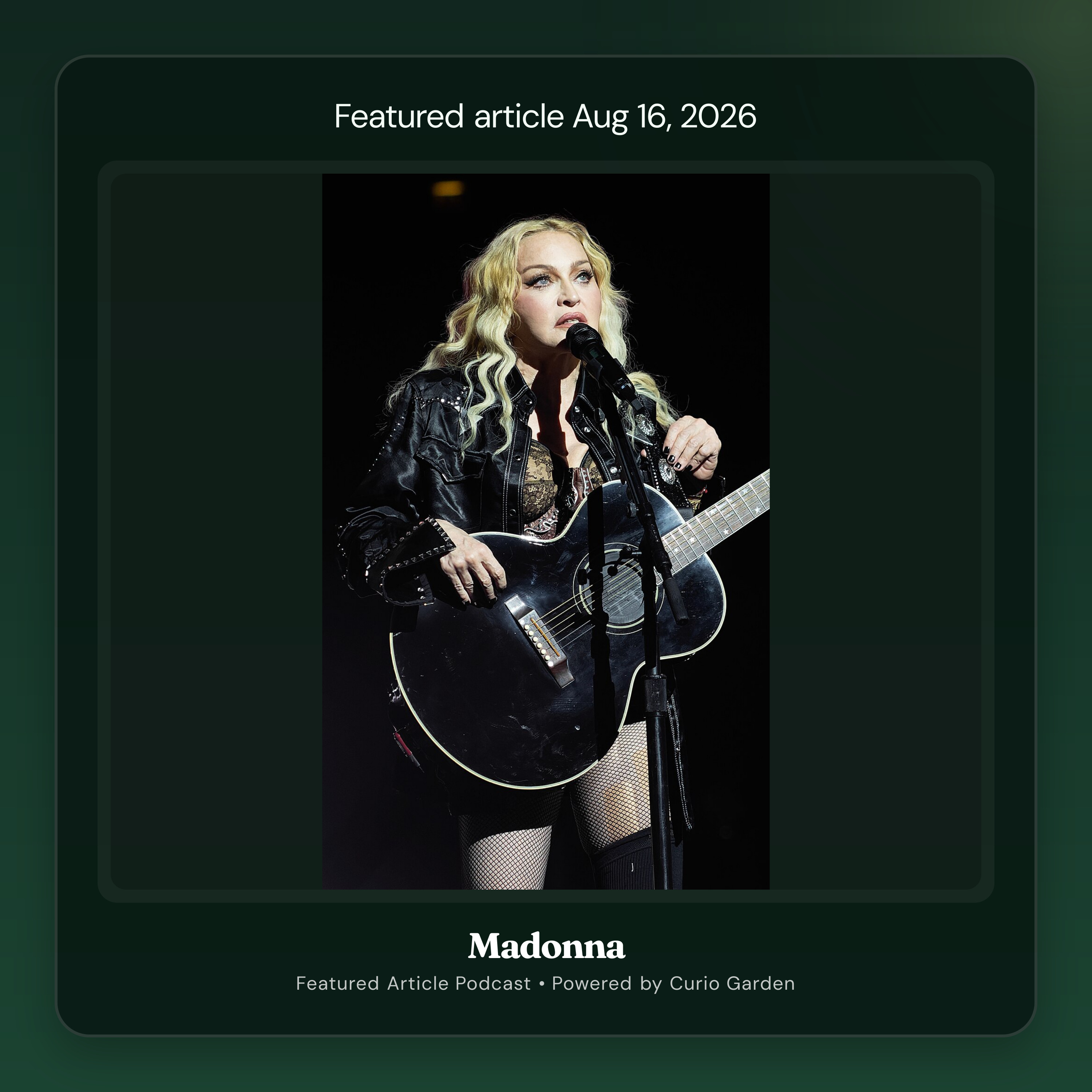 Artwork for Madonna