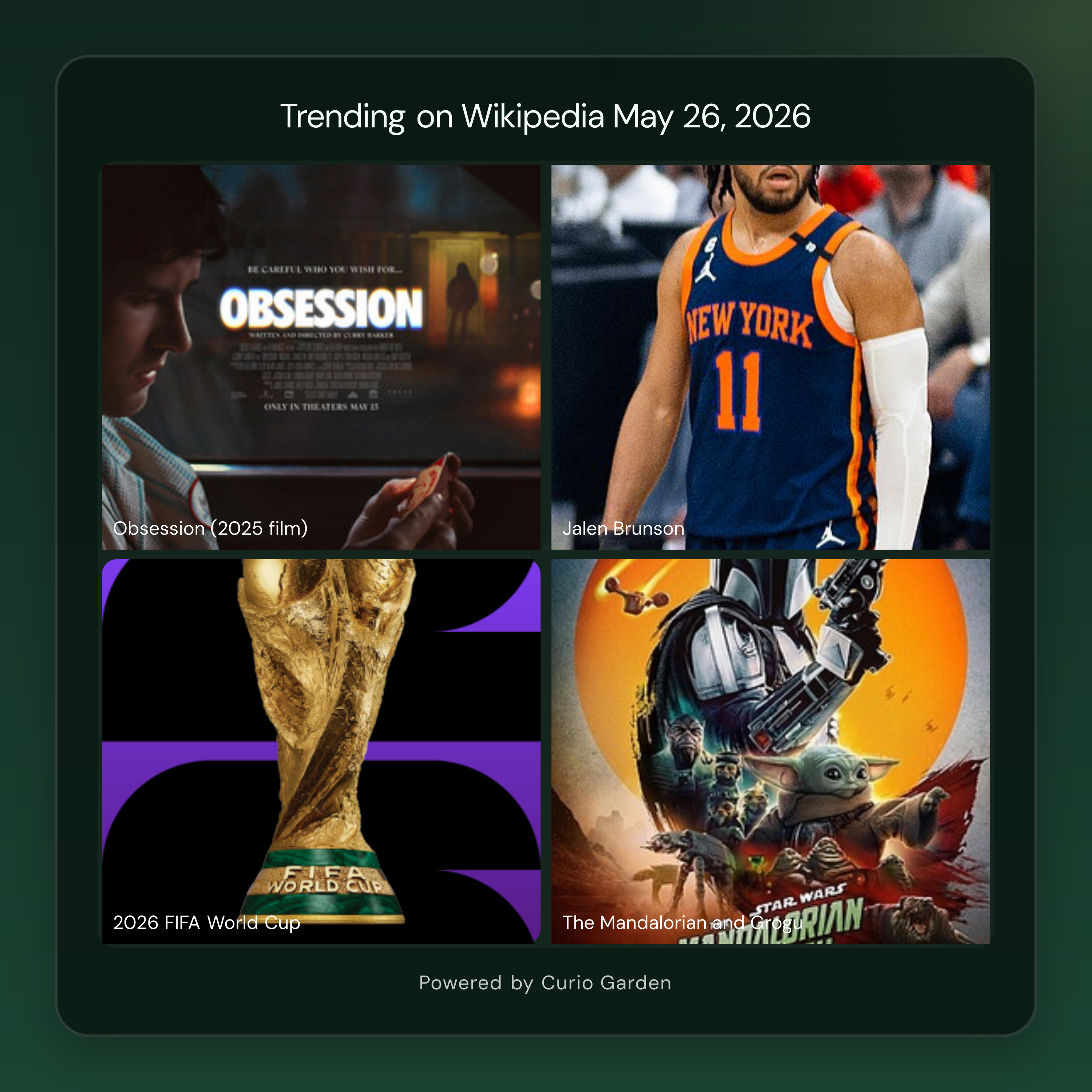 Artwork for Knicks Reach NBA Finals, Obsession Dominates Box Office, AMAs Honor BTS