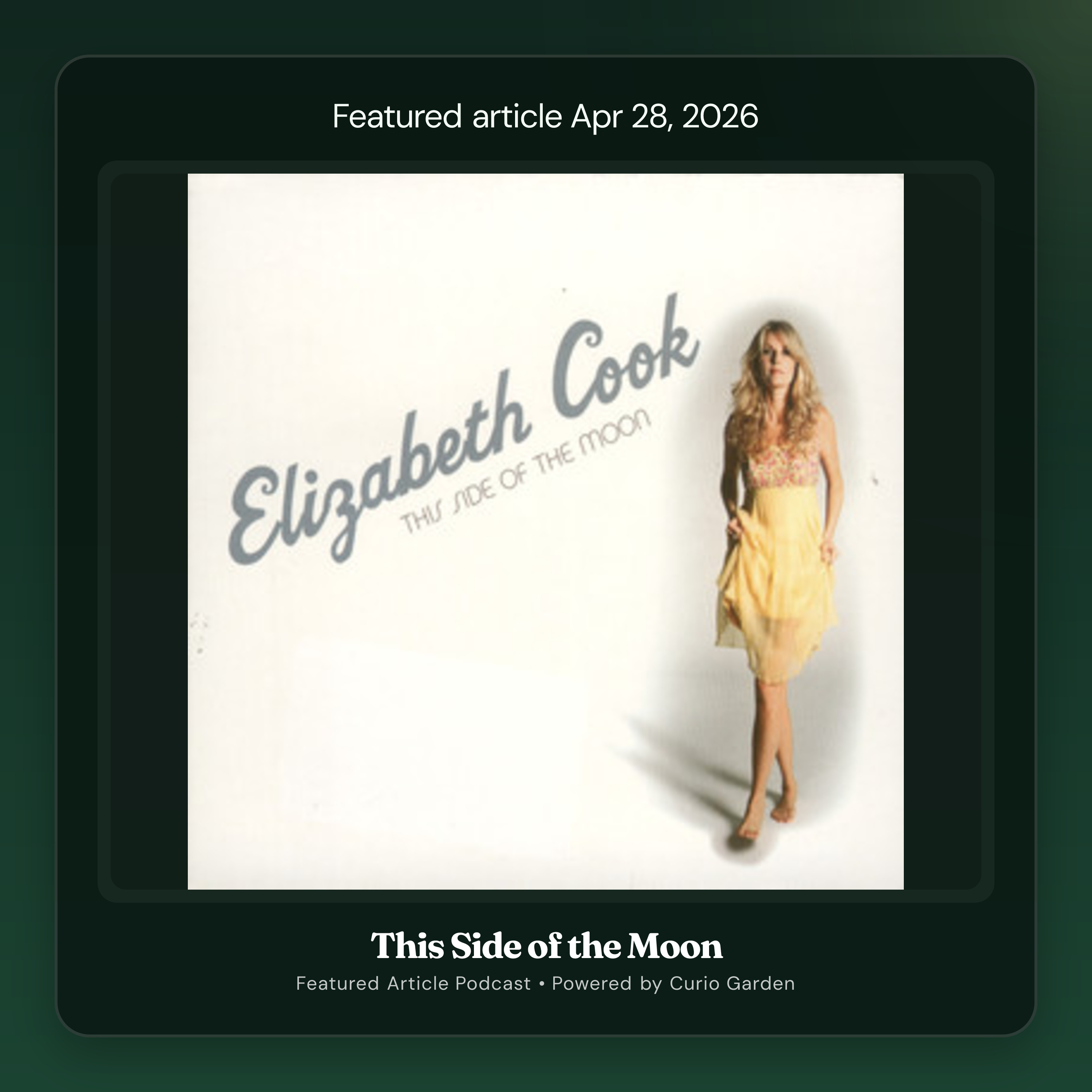 Artwork for This Side of the Moon