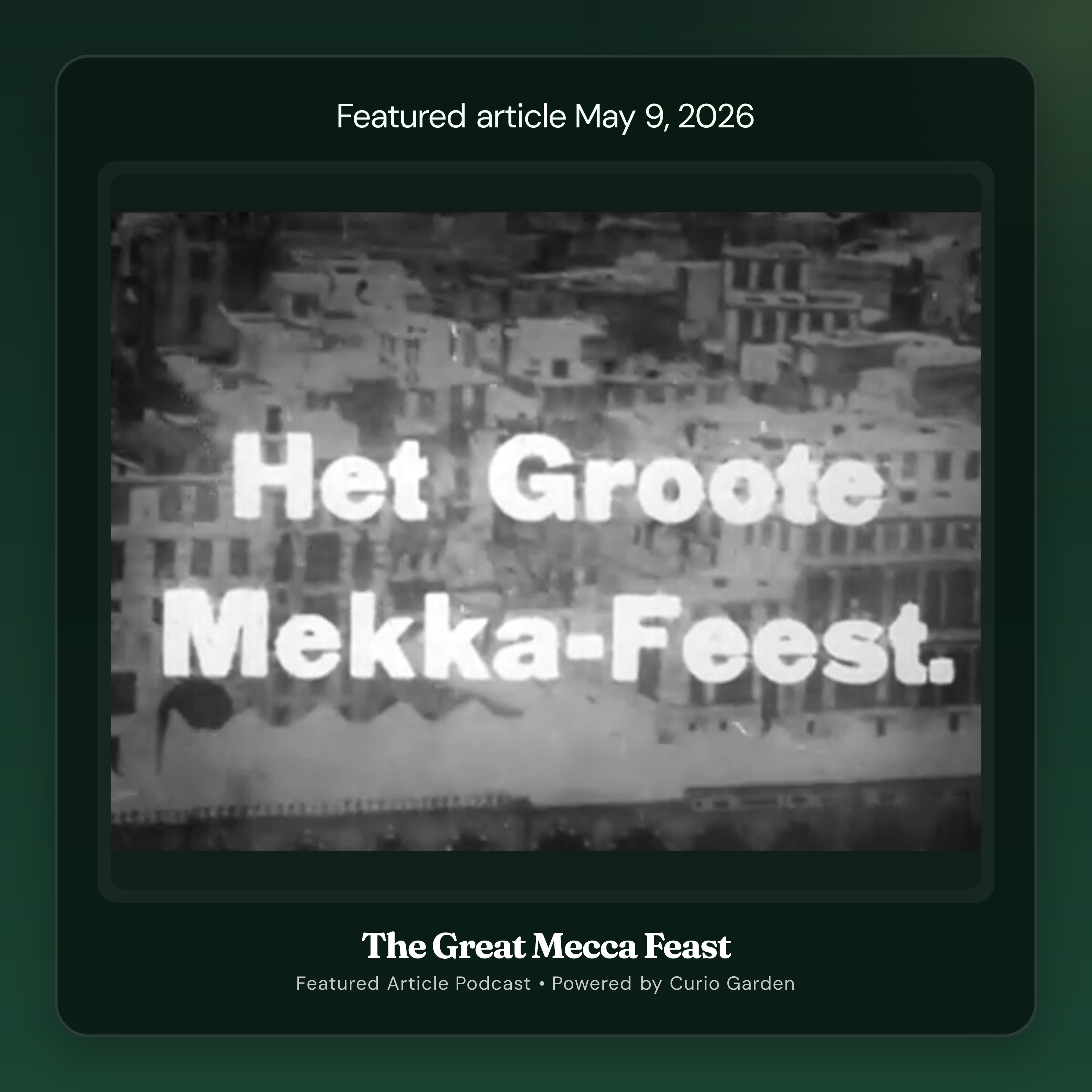Artwork for The Great Mecca Feast