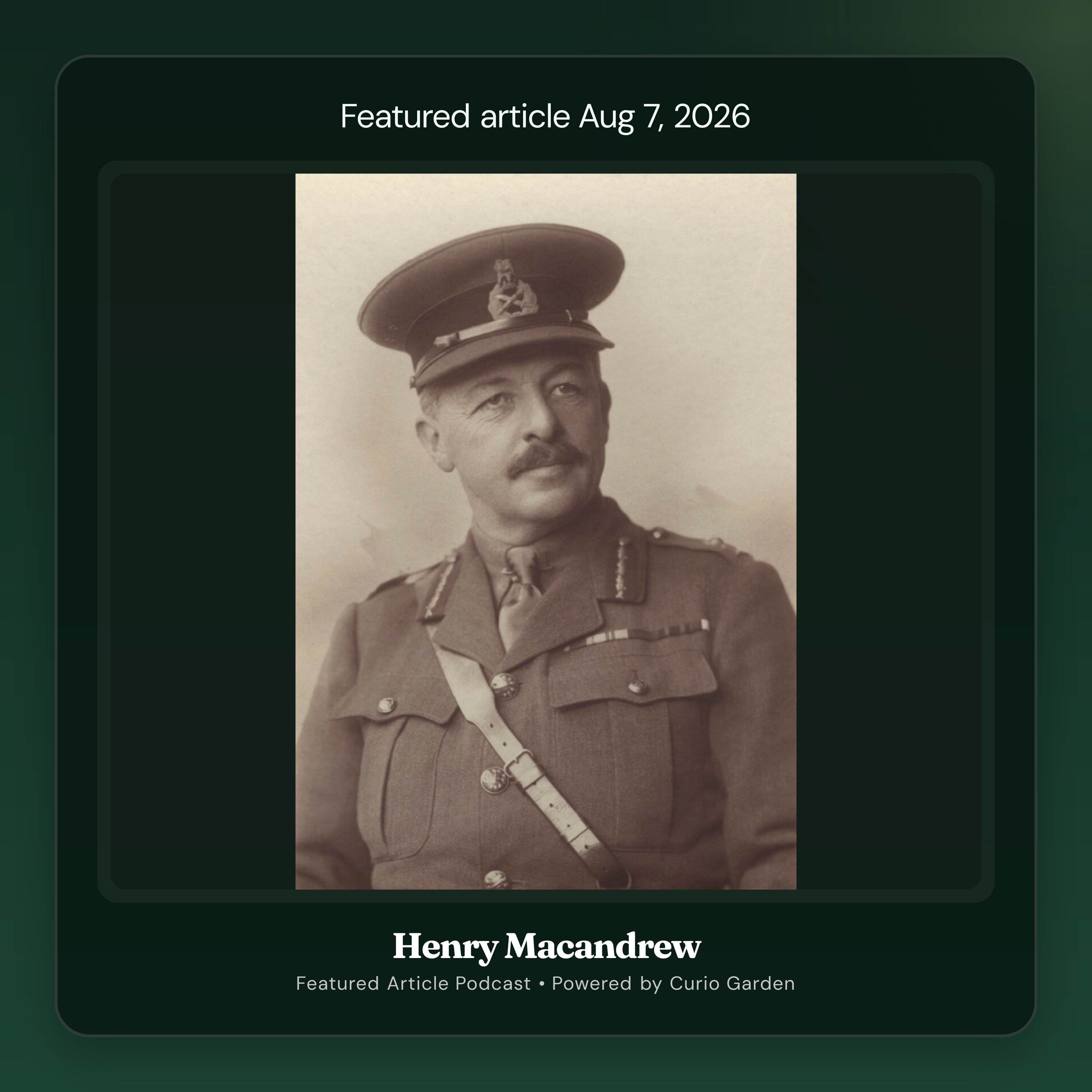 Artwork for Henry Macandrew