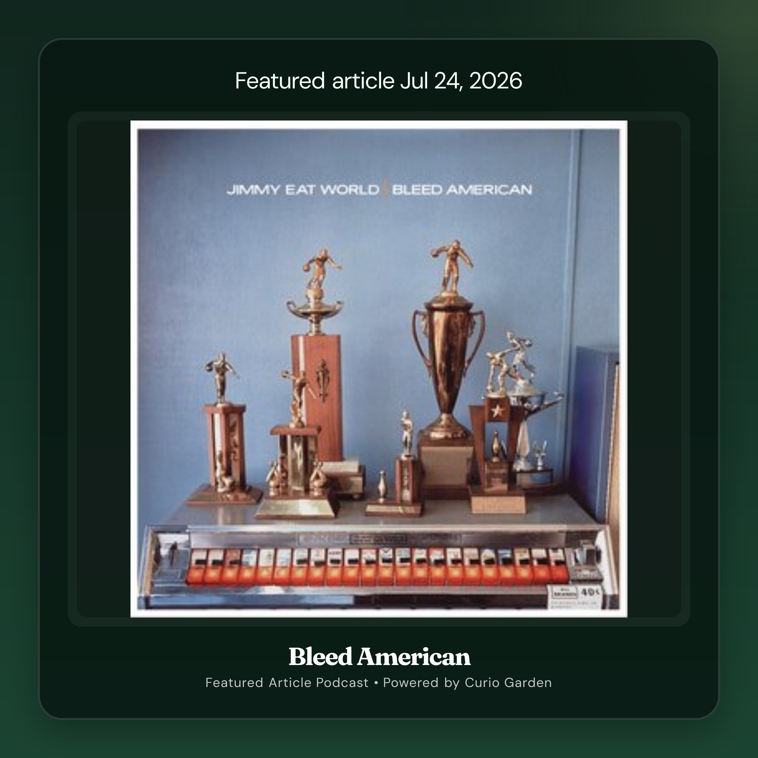 Artwork for Bleed American