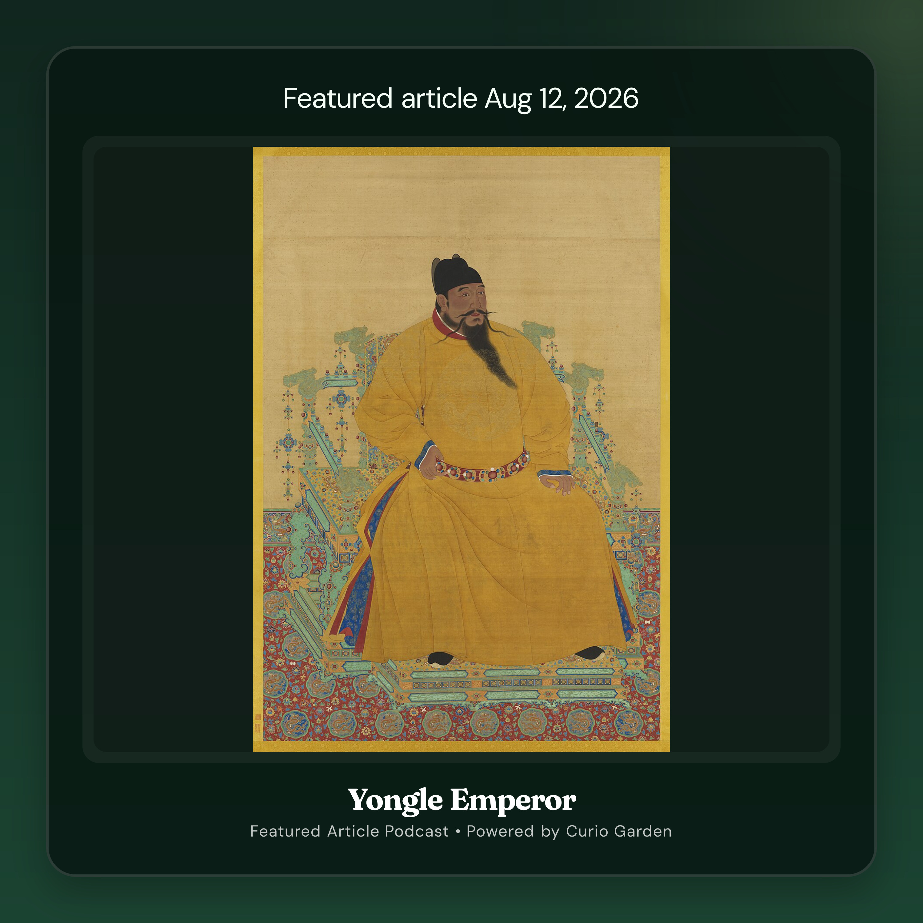 Artwork for Yongle Emperor