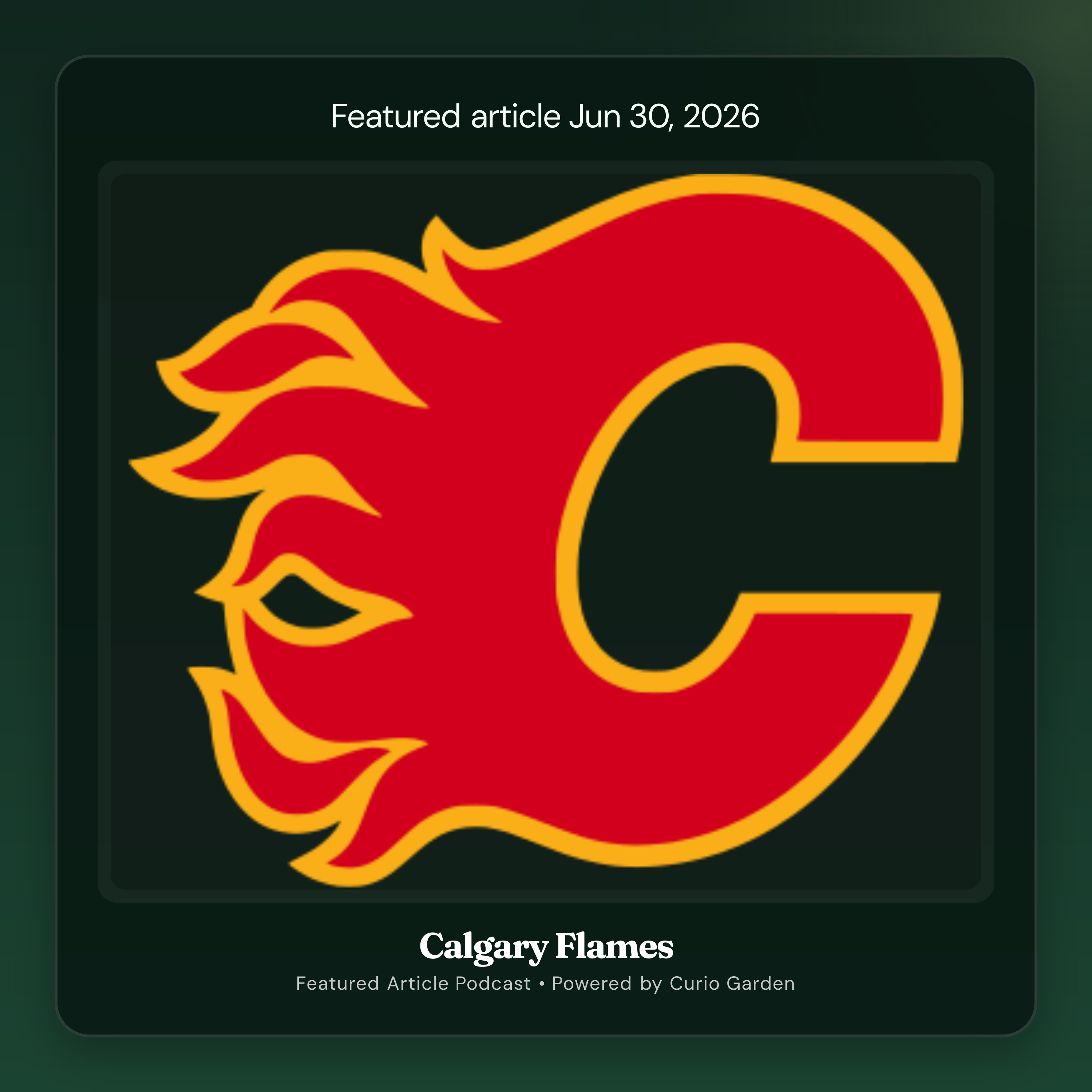 Artwork for Calgary Flames
