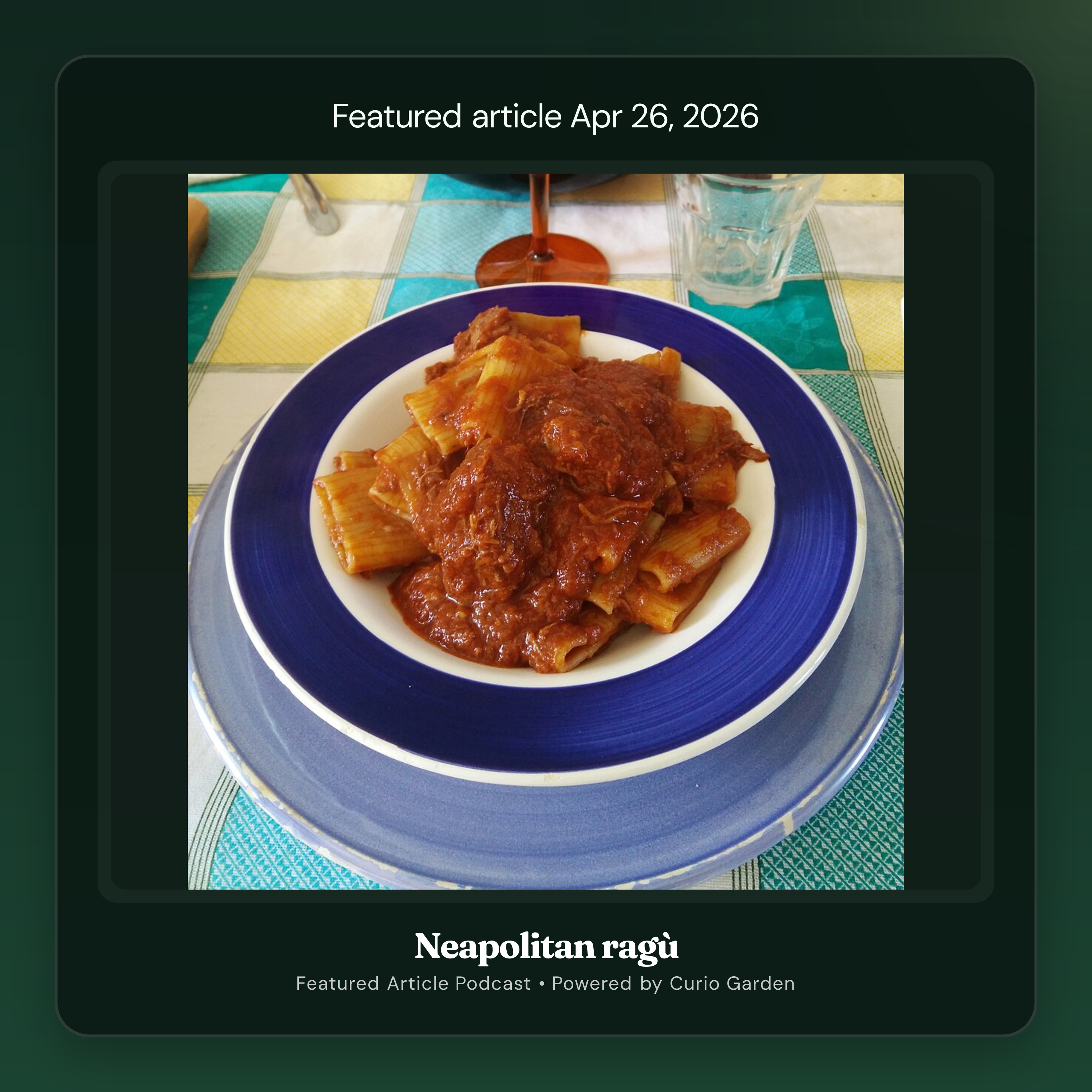 Artwork for Neapolitan ragù