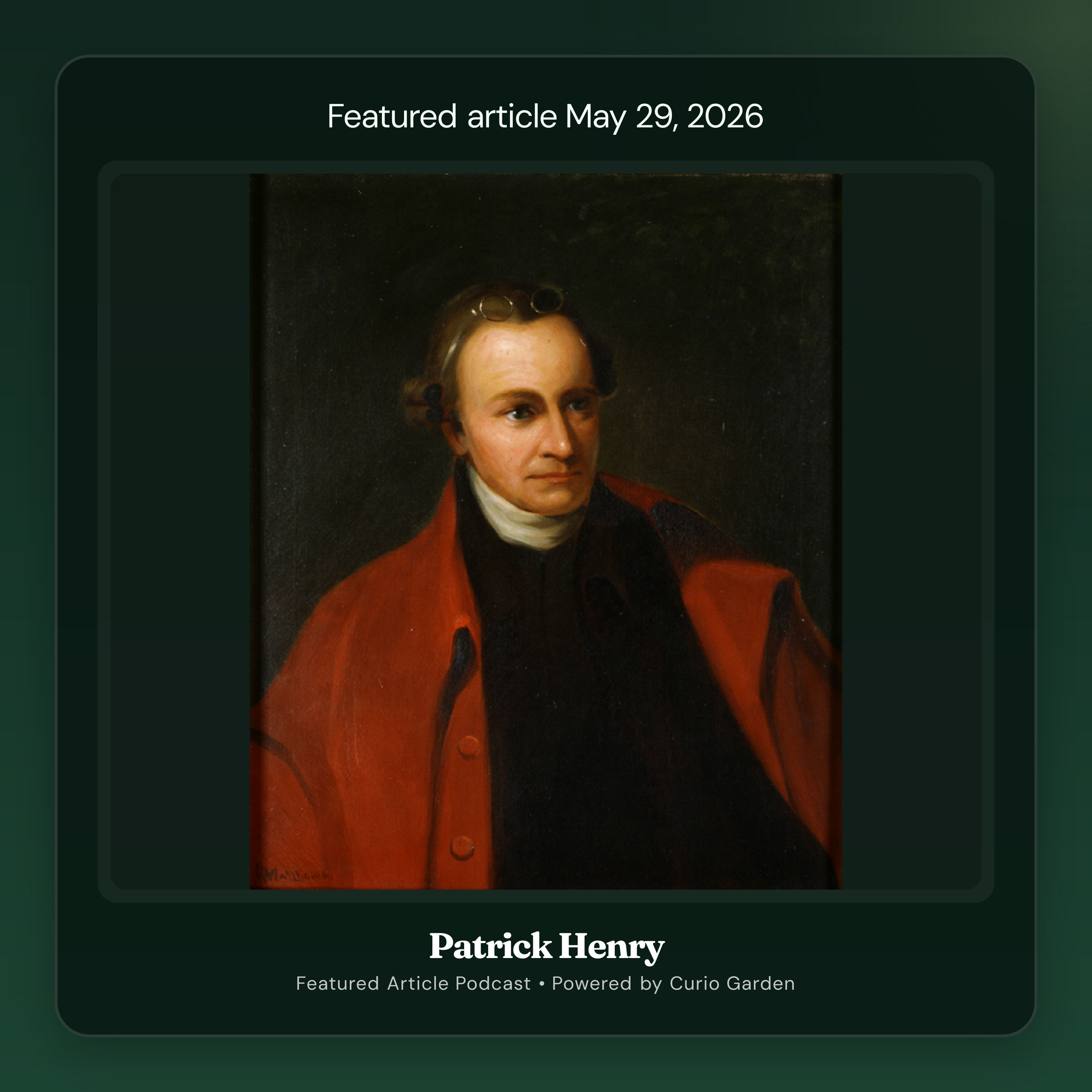 Artwork for Patrick Henry
