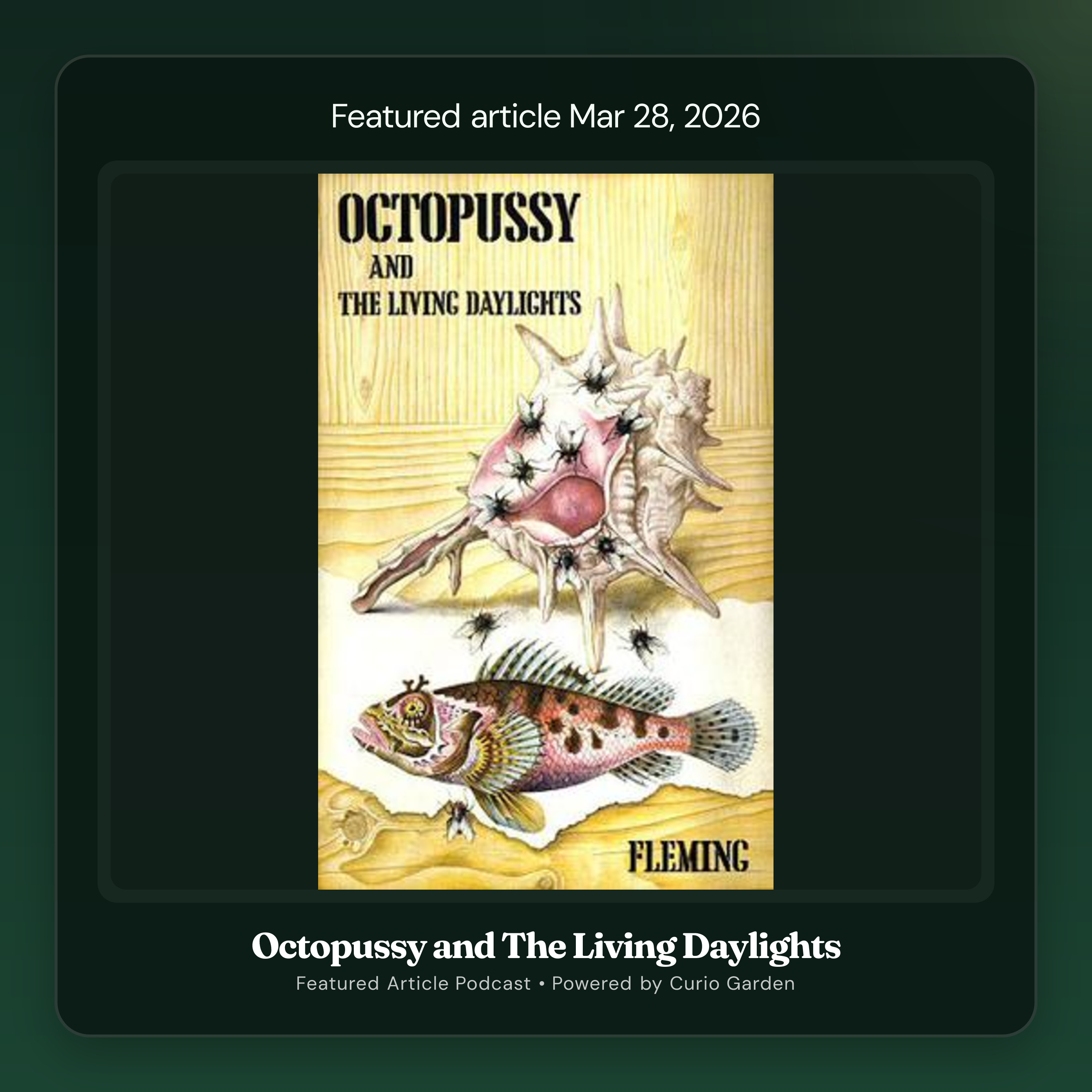 Artwork for Octopussy and The Living Daylights