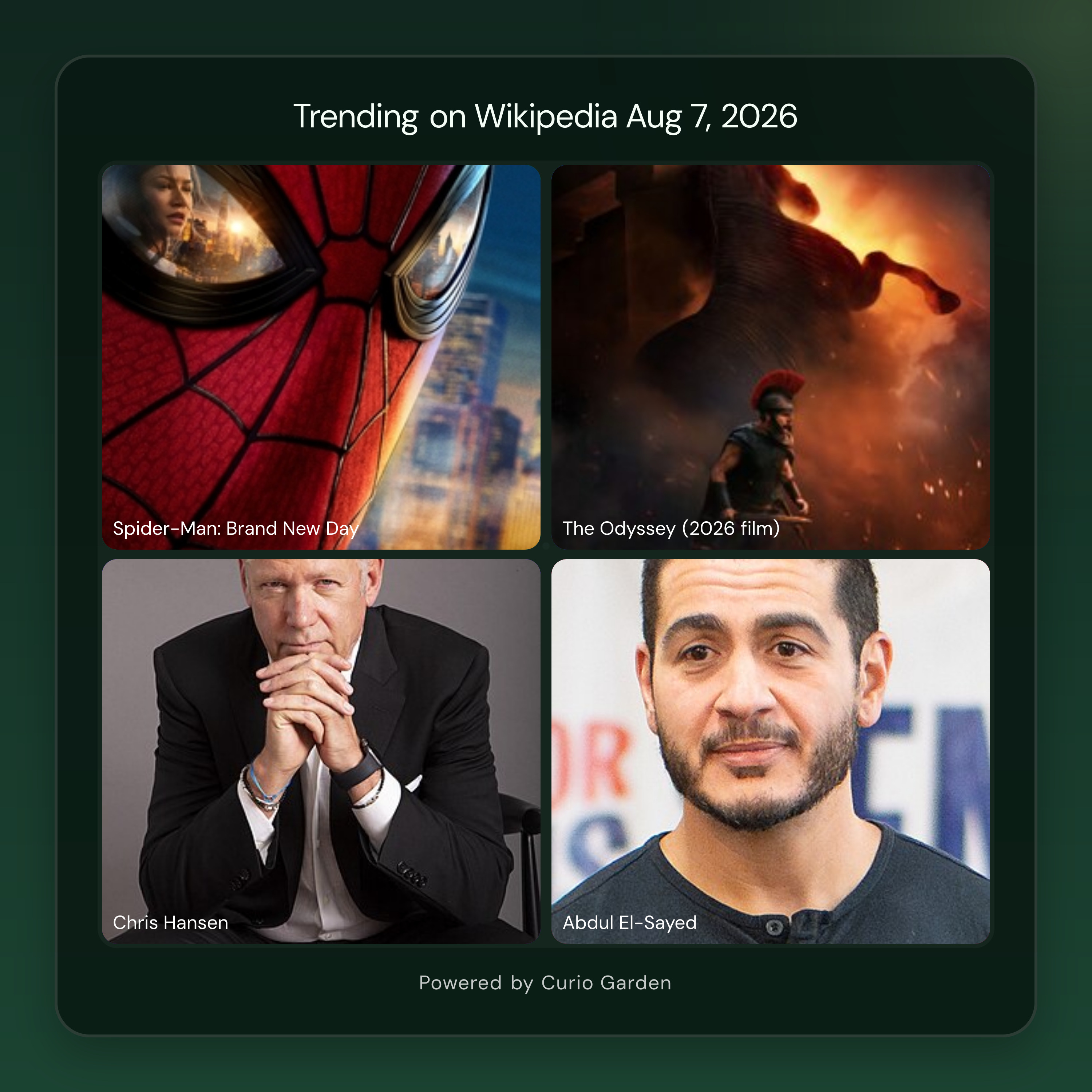Artwork for Why these Wikipedia topics are trending on August 7, 2026