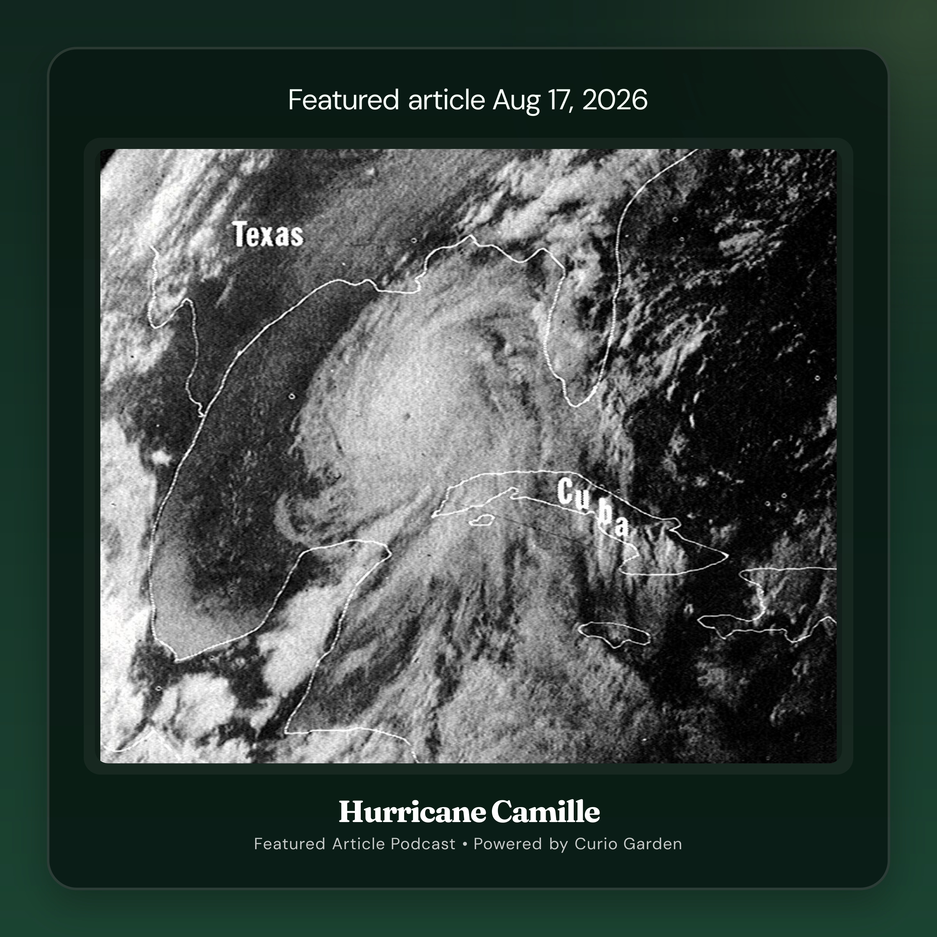 Artwork for Hurricane Camille