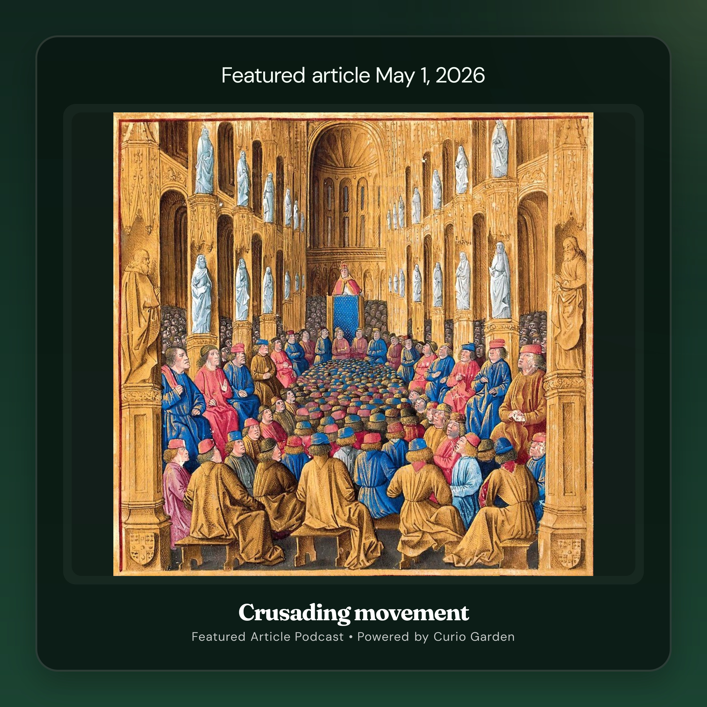 Artwork for Crusading movement