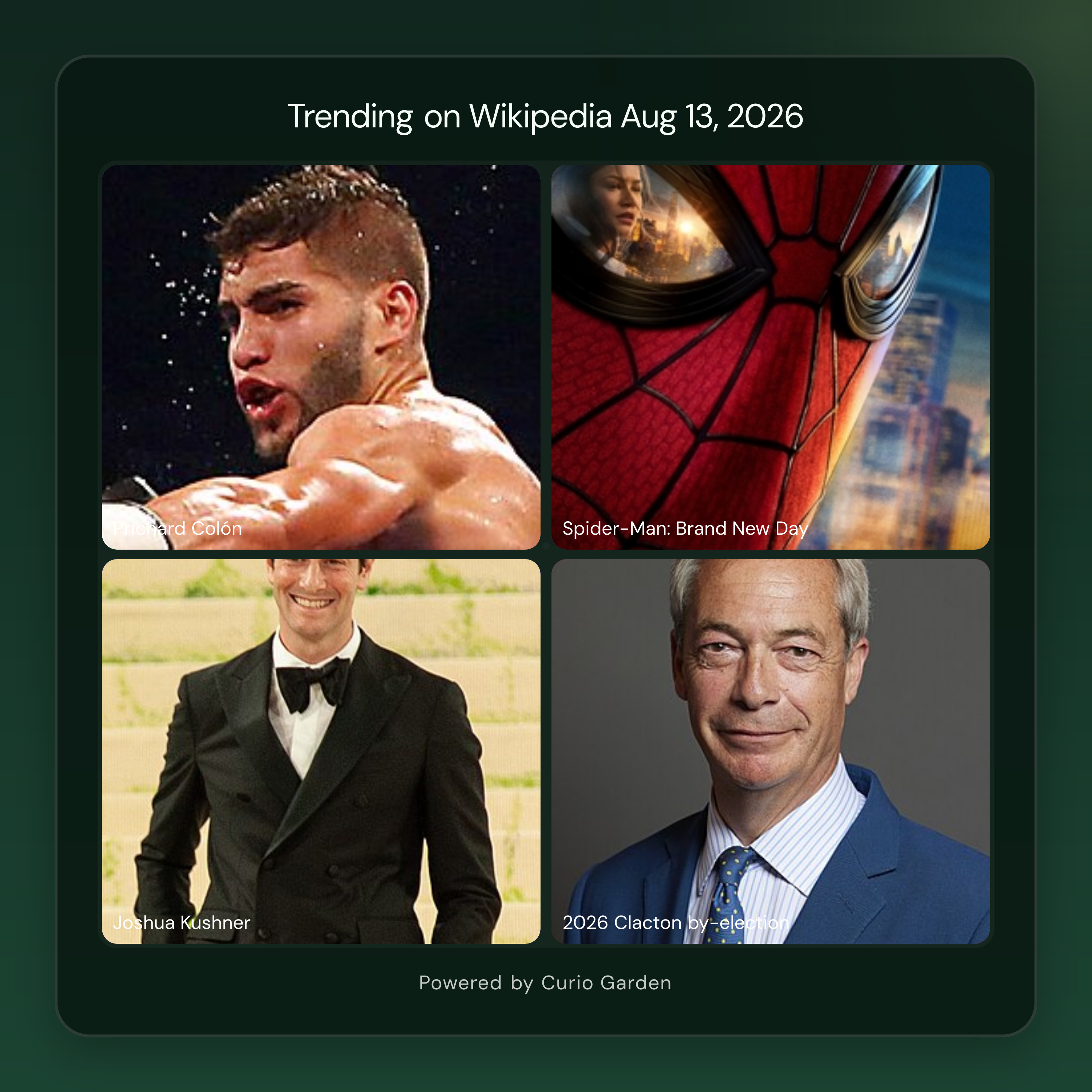 Artwork for Why these Wikipedia pages are trending on August 13, 2026