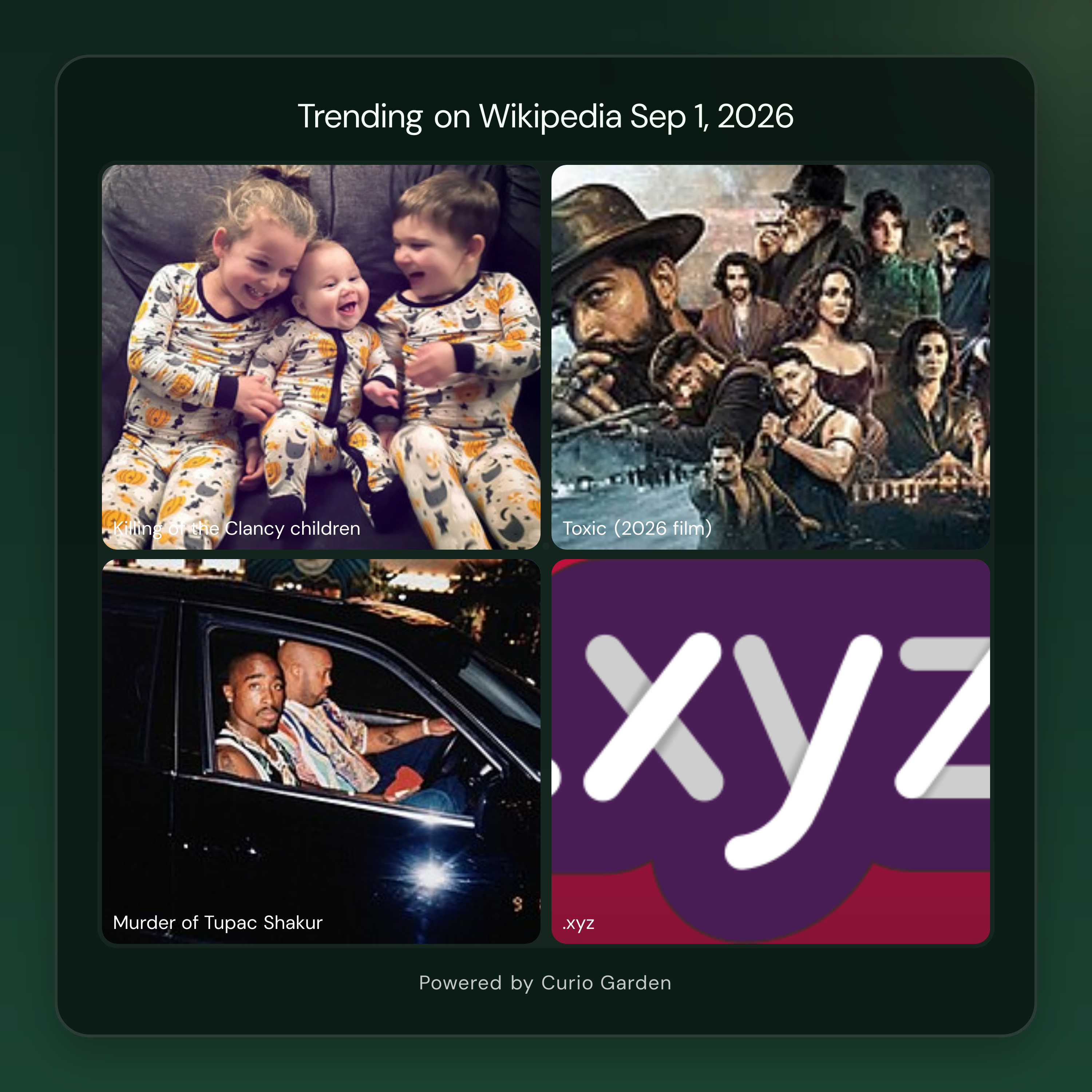 Artwork for Why Wikipedia readers are looking up these ten topics today