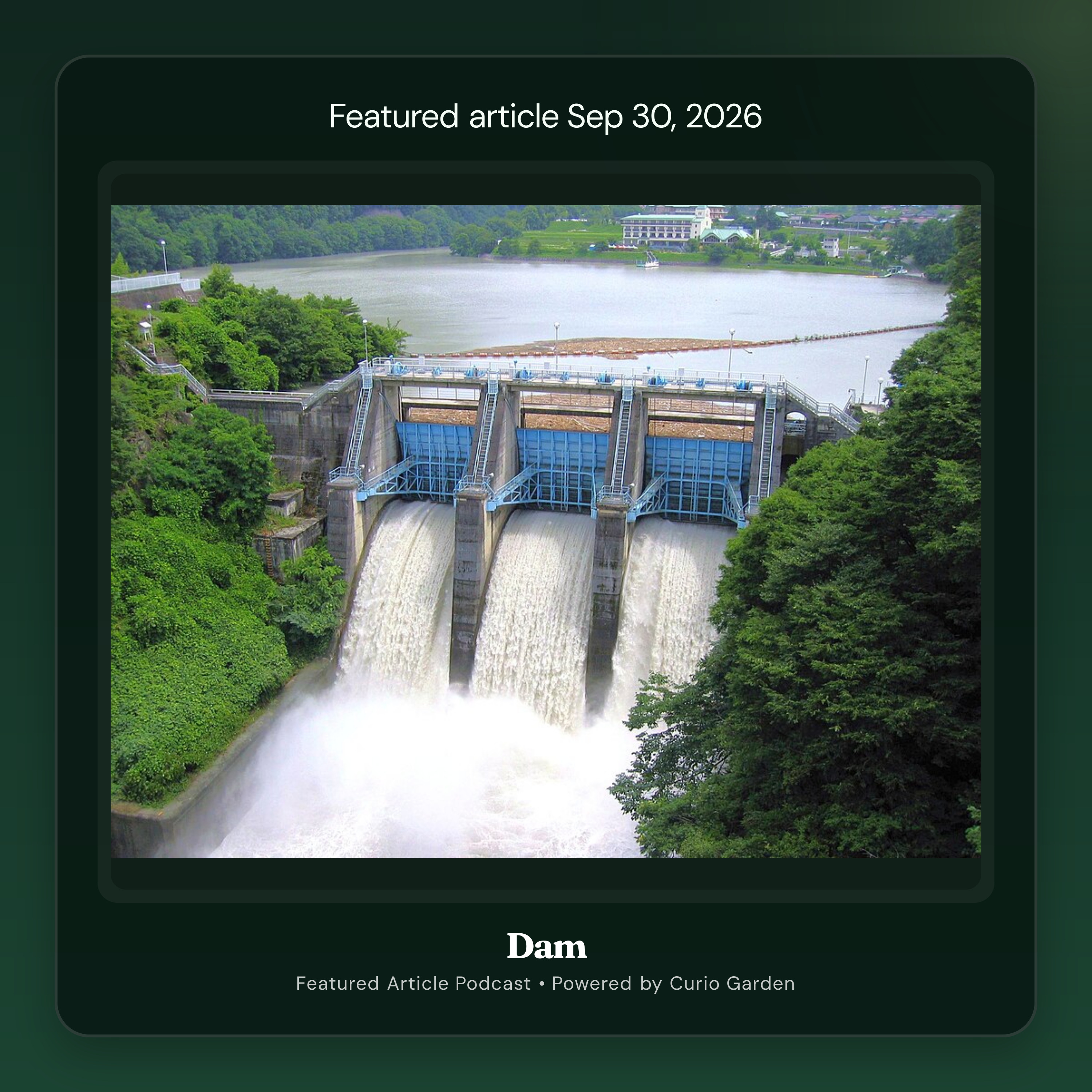 Artwork for Dam