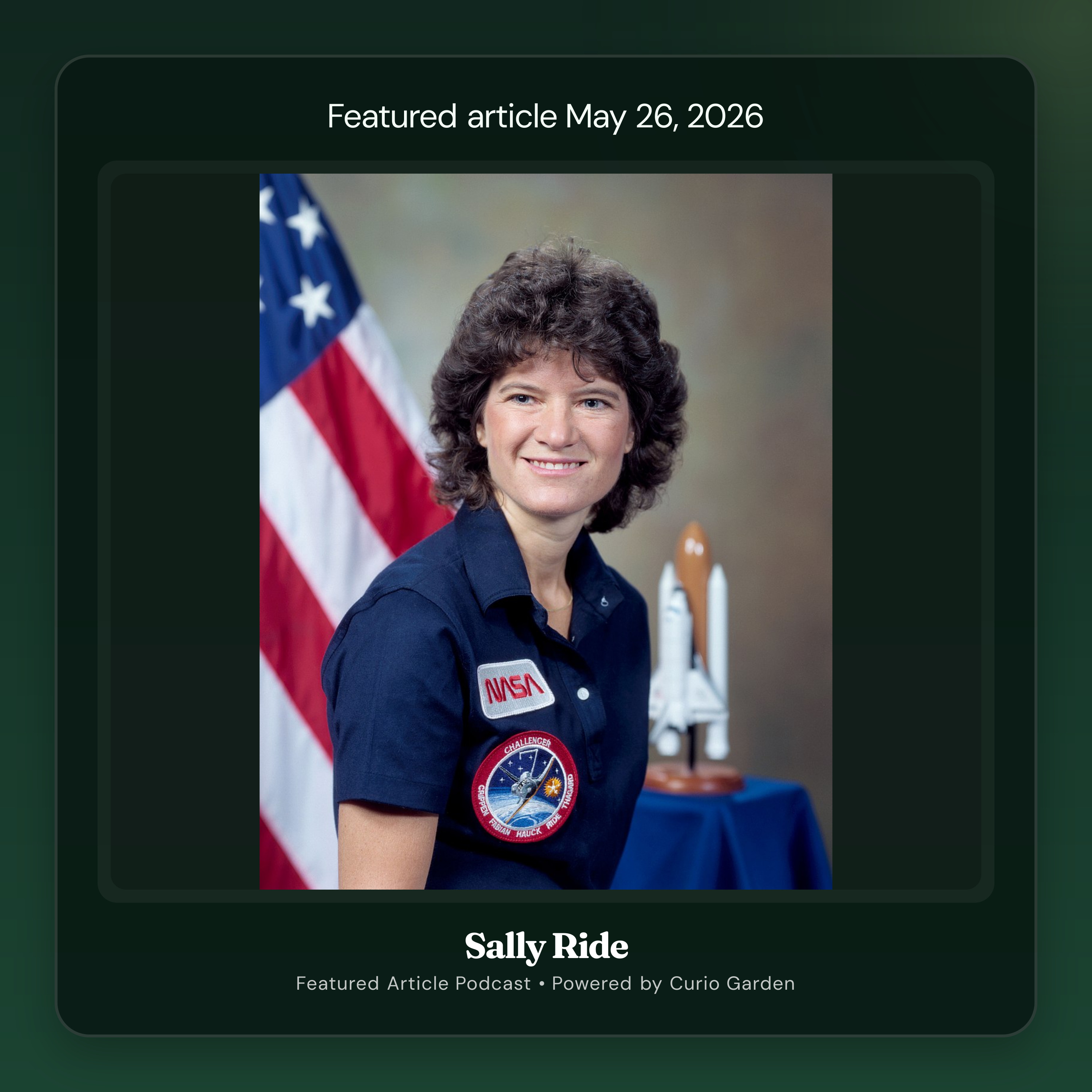 Artwork for Sally Ride