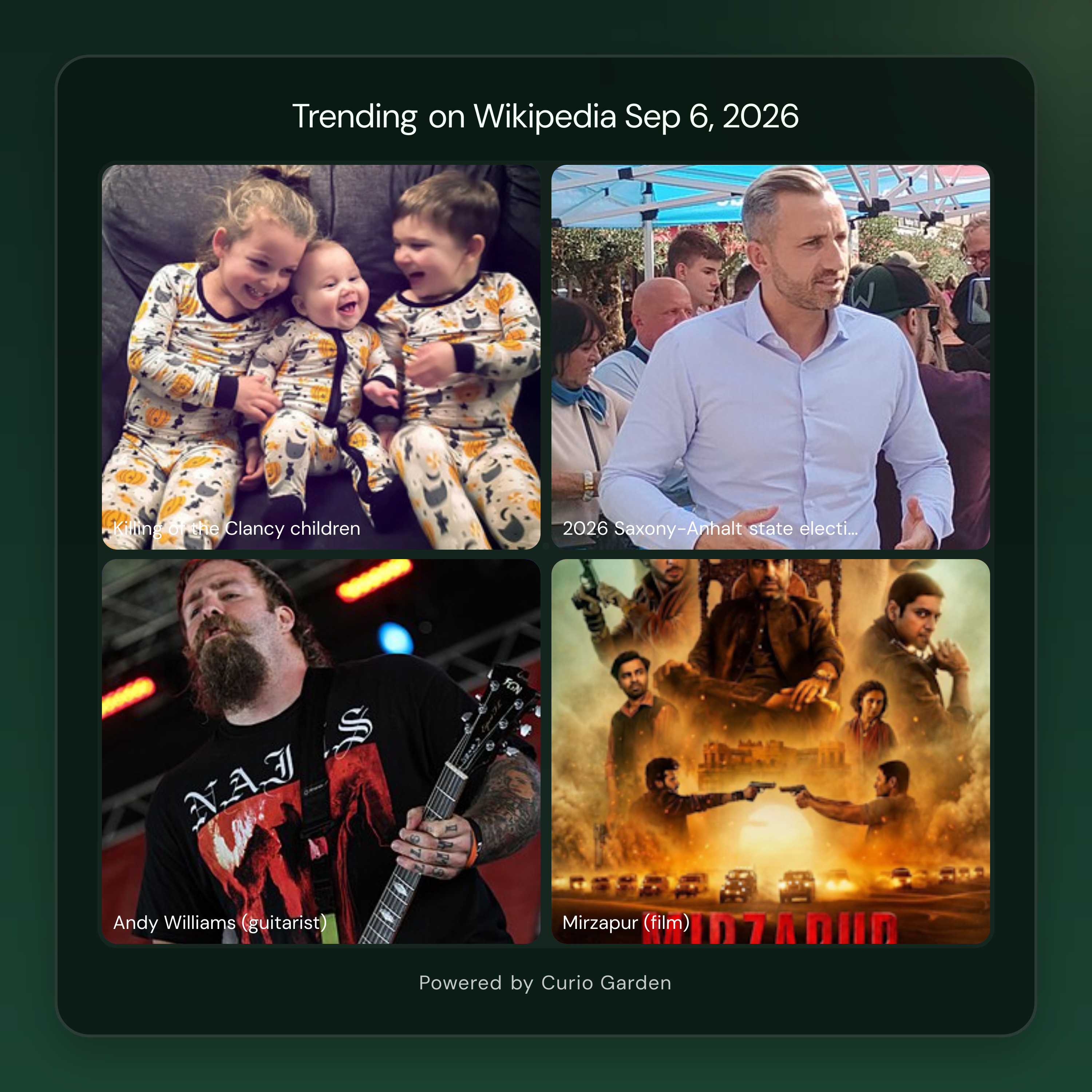 Artwork for Why These Wikipedia Articles Are Trending on September 6, 2026