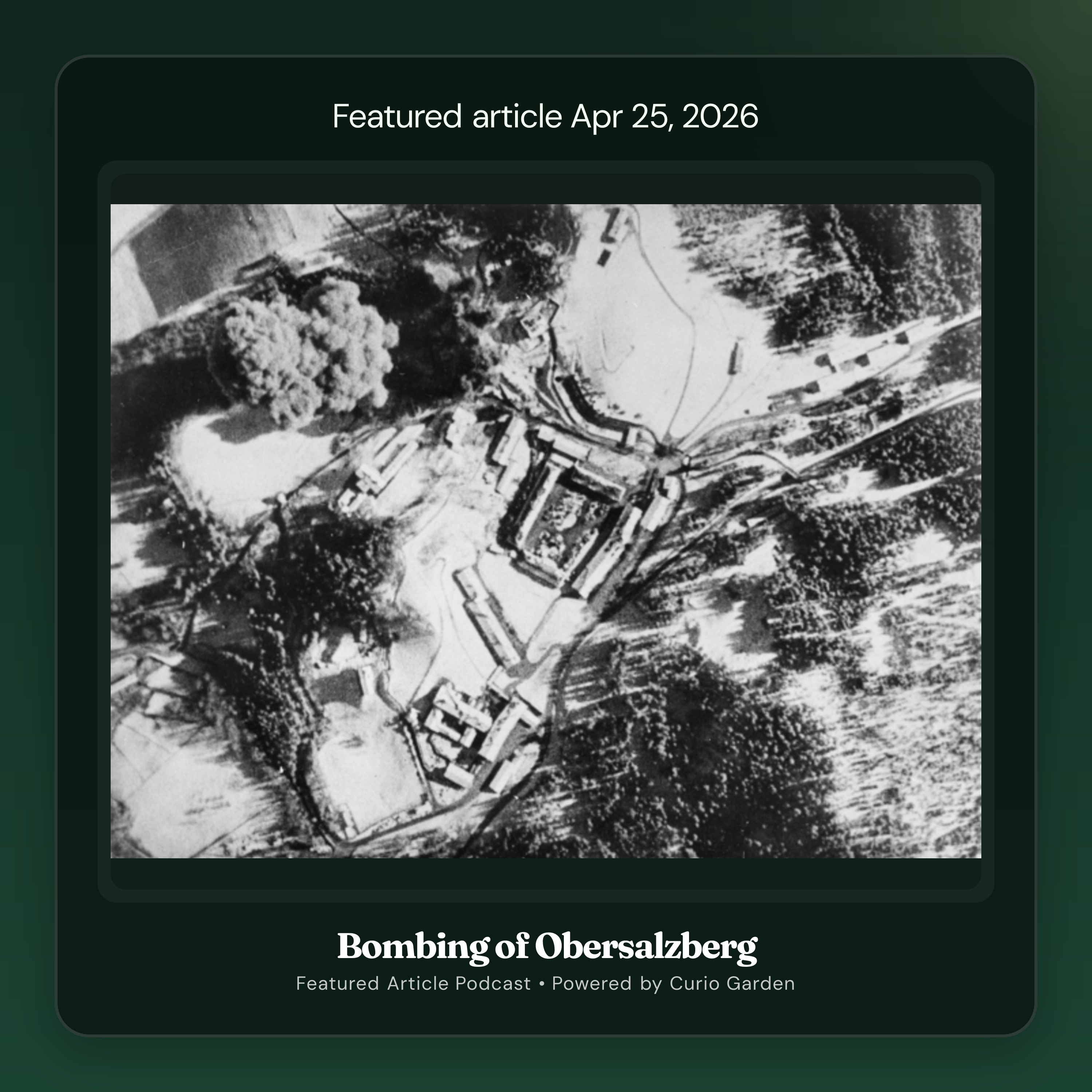 Artwork for Bombing of Obersalzberg