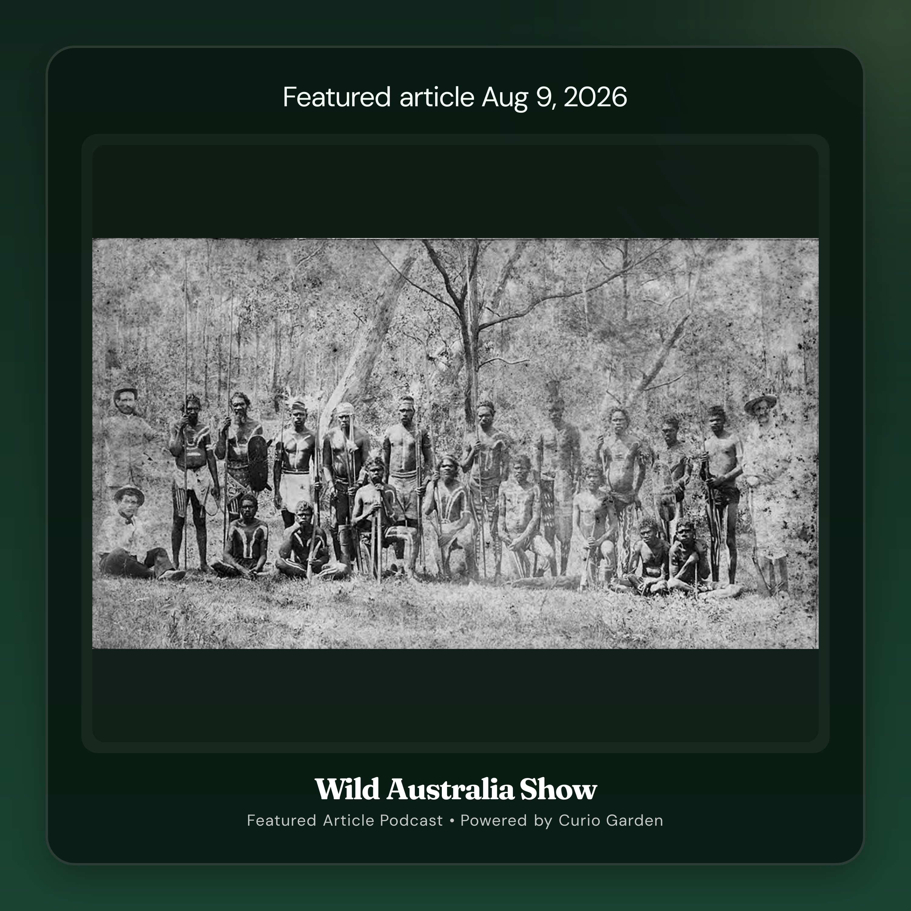 Artwork for Wild Australia Show