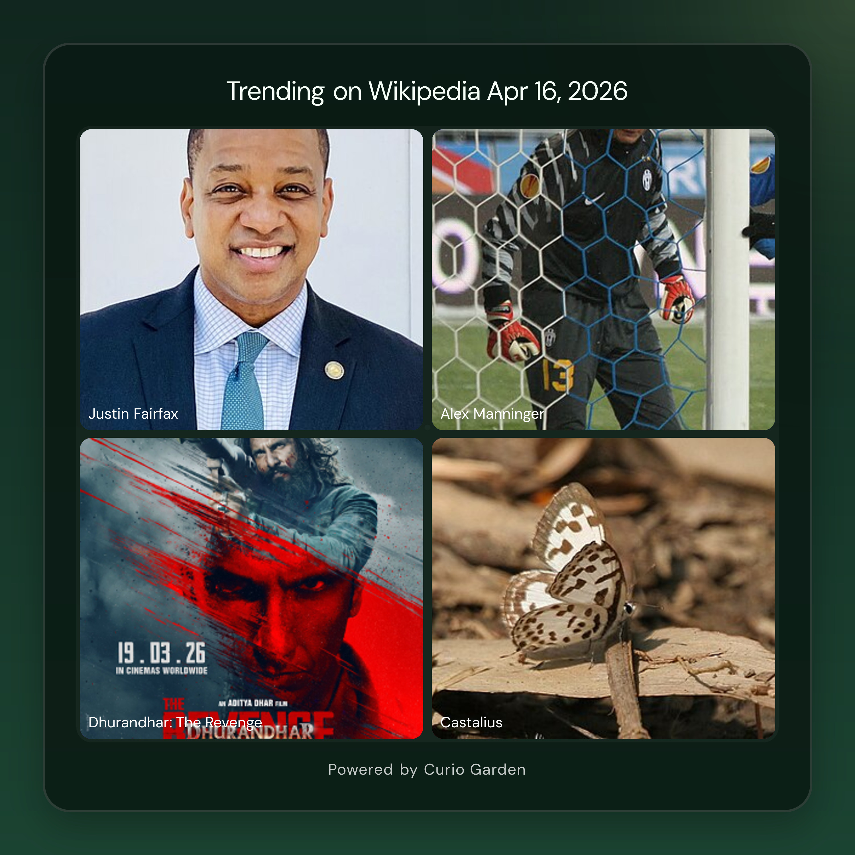 Artwork for Tragedy Strikes Virginia Political World; Football Mourns Former Arsenal Keeper