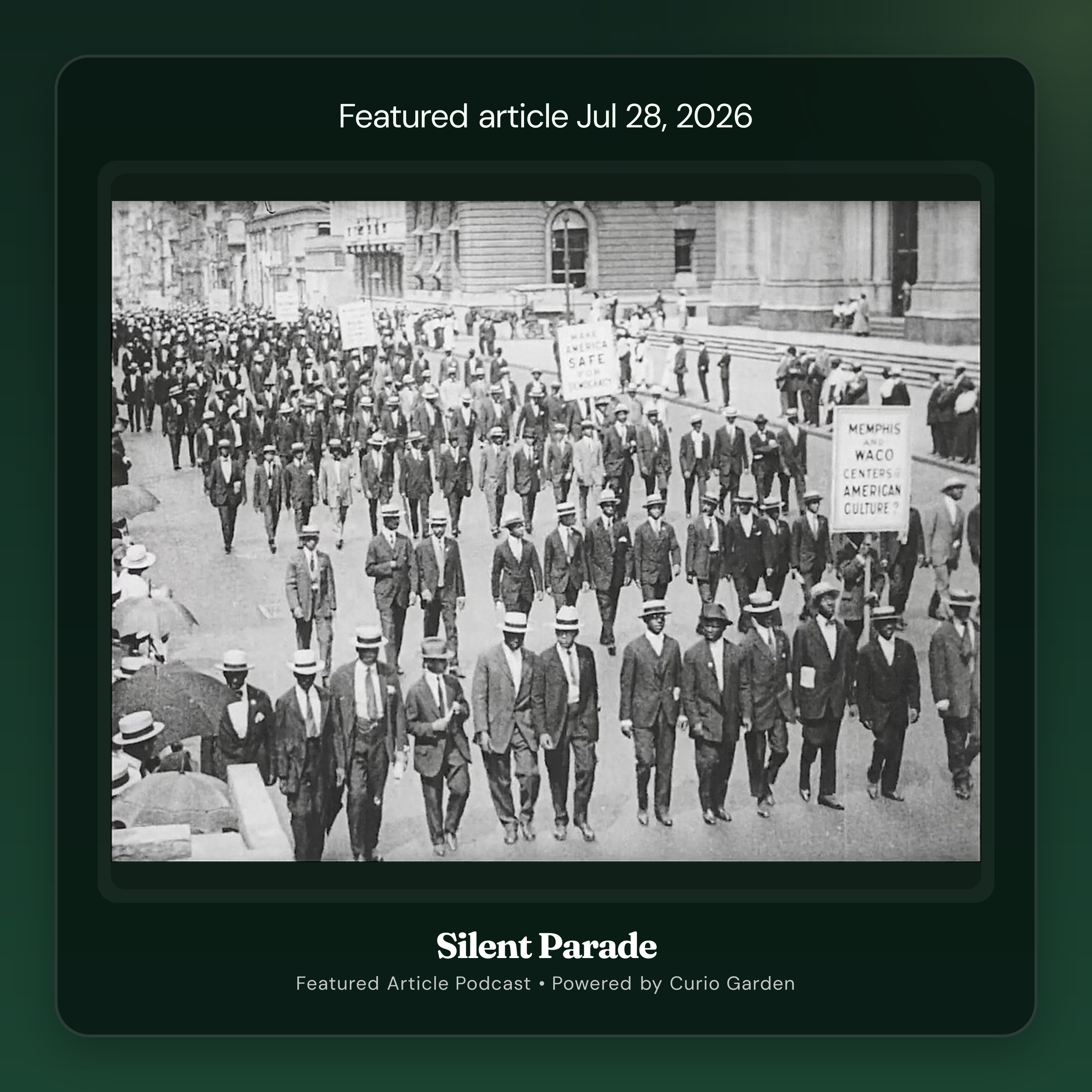 Artwork for Silent Parade