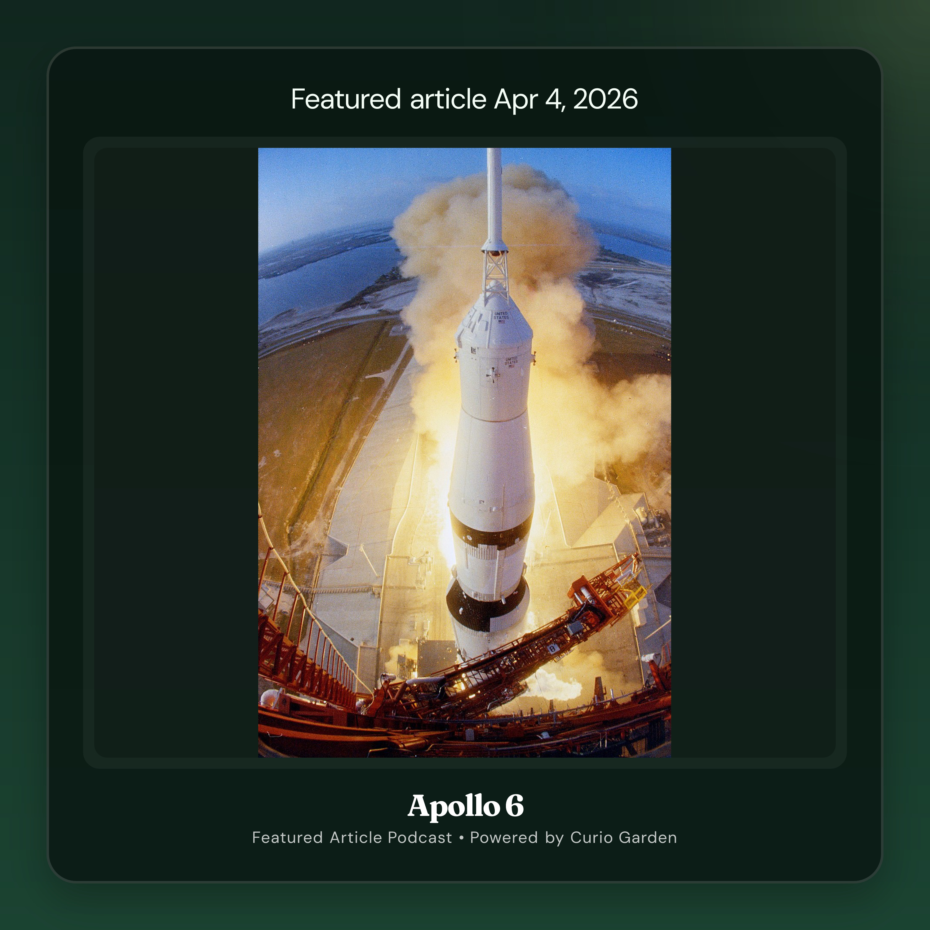 Artwork for Apollo 6